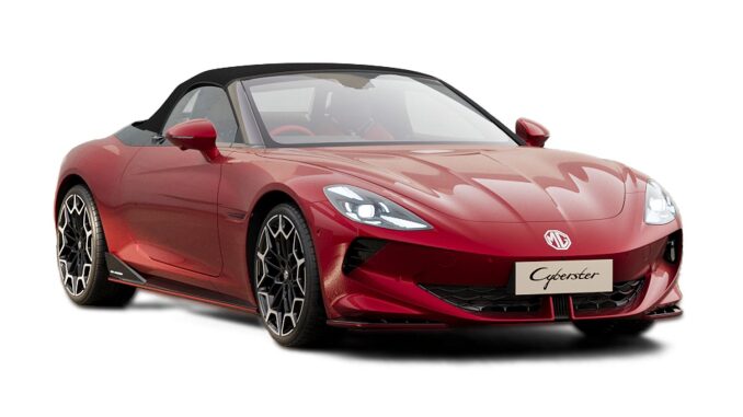 MG Cyberster 250kW Trophy Single Motor 77 kWh 2dr Auto Electric Convertible - Image 1
